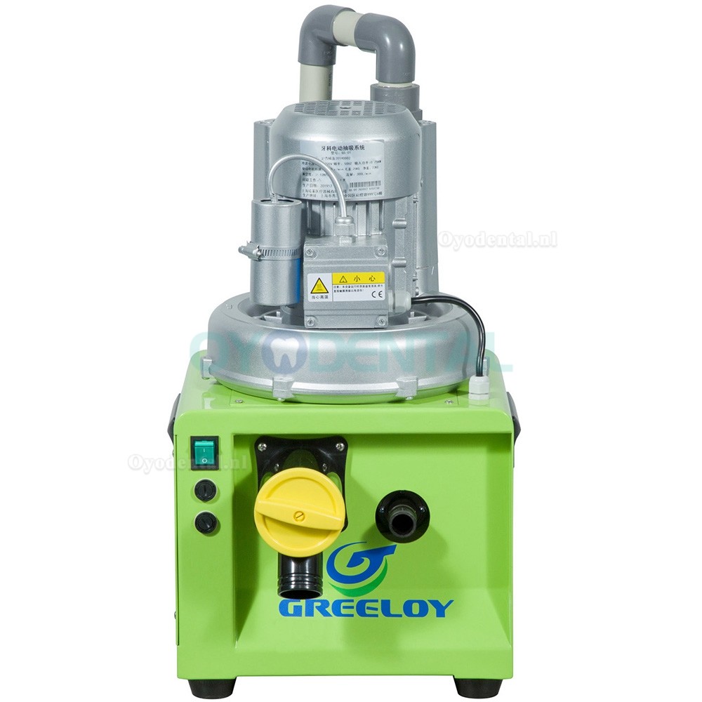 GREELOY® GS-01 300L/min 750W draagbare tandheelkundige zuigmachine voor 1-2 tandartsstoel